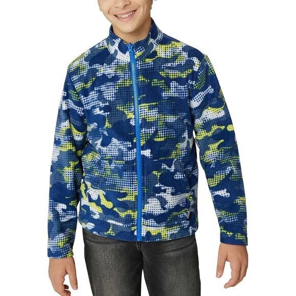 NEW Eddie Bauer Boys Small 7/8 Lone Peak 3-in-1 Jacket Fleece Lined Blue Camo - Picture 6 of 10